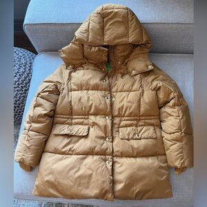 J.Crew Chateau Gold/ Mustard Puffer Jacket